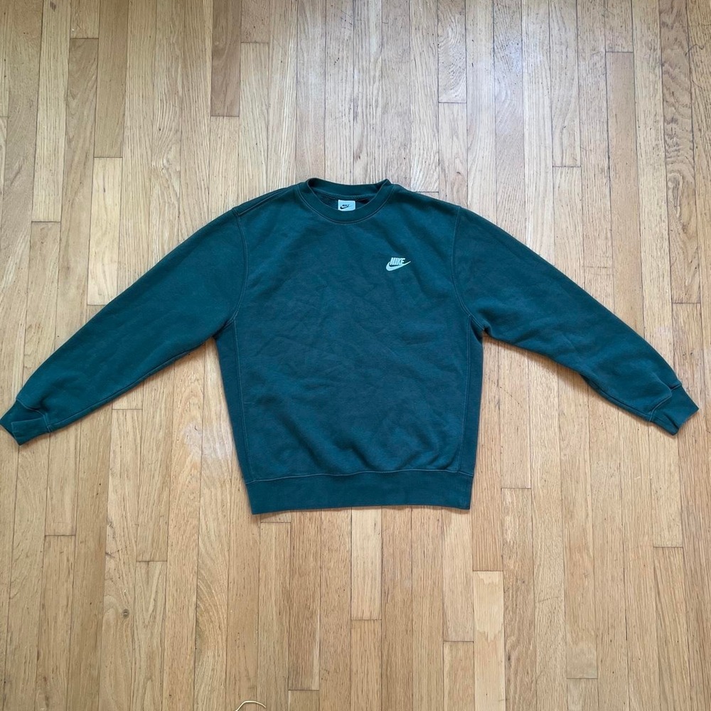 Nike green crewneck sweatshirt, Men's Small - Picture 2 of 7